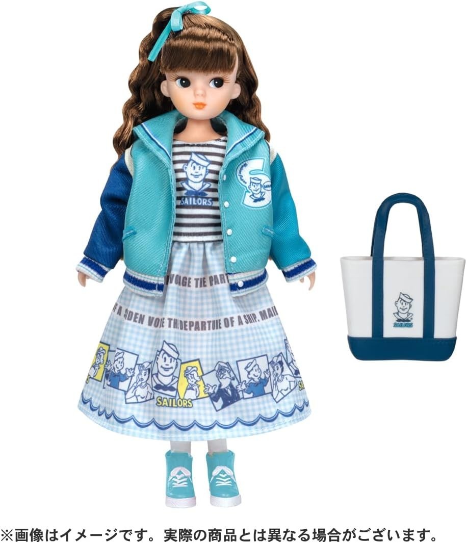 Takara Tomy Licca-chan Doll  Retro Lica  Sailors  Marine Fashion  Changeable NEW