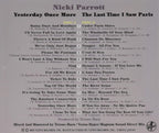 NICKI PARROTT-YESTERDAY ONCE MORE: Carpenters Song Book & Paris of Memories CD