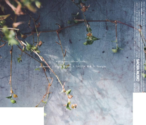 CD my blue vacation Japan Standard Edition Soma Saito Music (1 CD) VVCL-1518 NEW