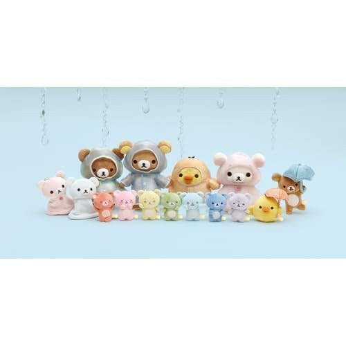 San-X Rilakkuma Rainy Days Sunny Days Rilakkuma Plush Toy New