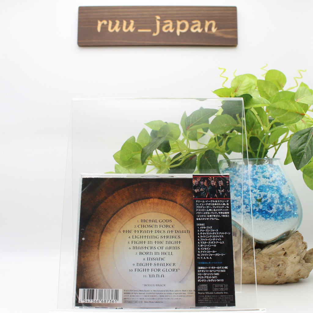 New DREAM EVIL METAL GODS WITH BONUS TRACK 2024 JAPAN CD