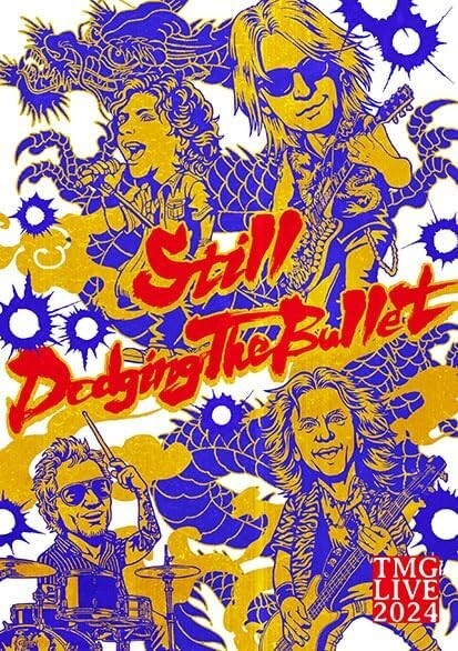 Blu-ray TMG LIVE 2024 STILL DODGING THE BULLET Jack Blades Eric Martin
