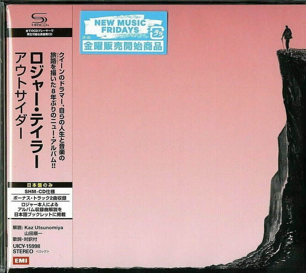 ROGER TAYLOR OUTSIDER  (SHM-CD) Japan New