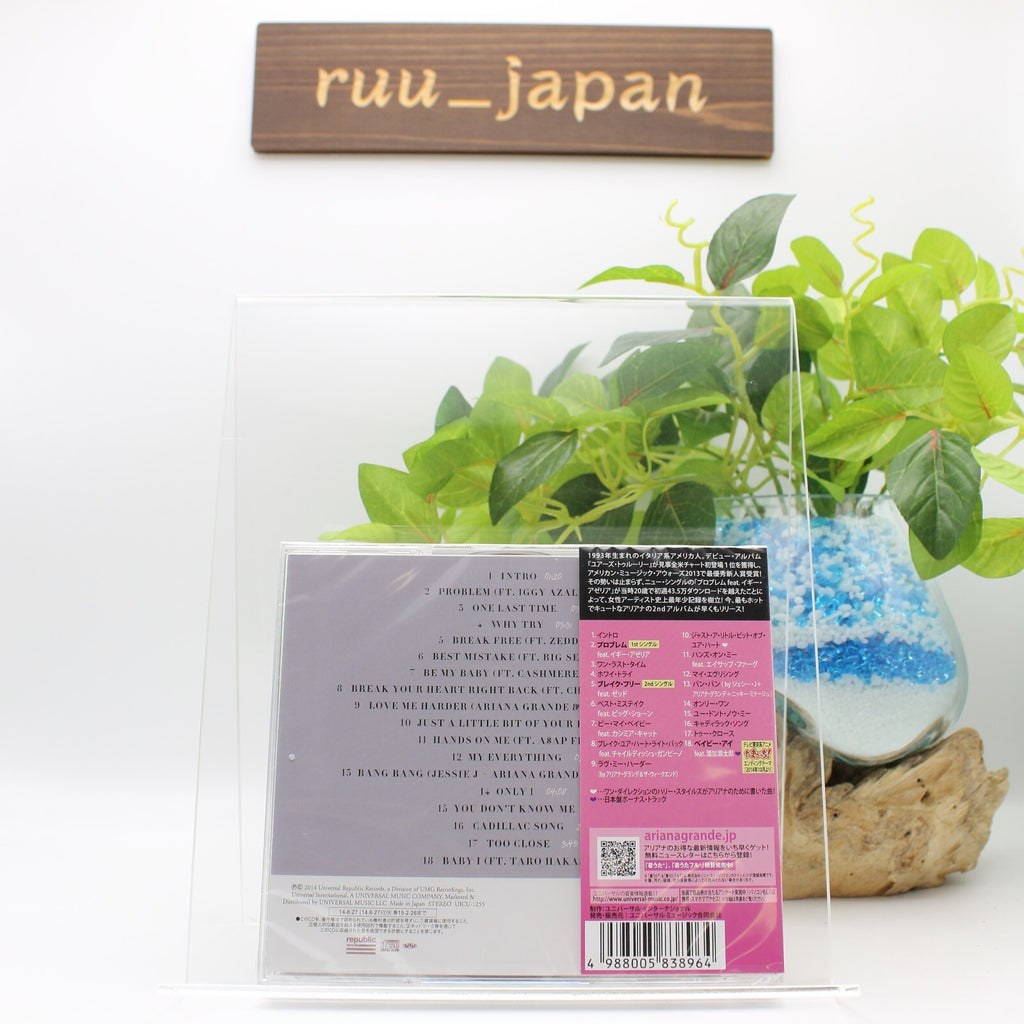 Ariana Grande CD My Everything Regular Edition Japan OBI New