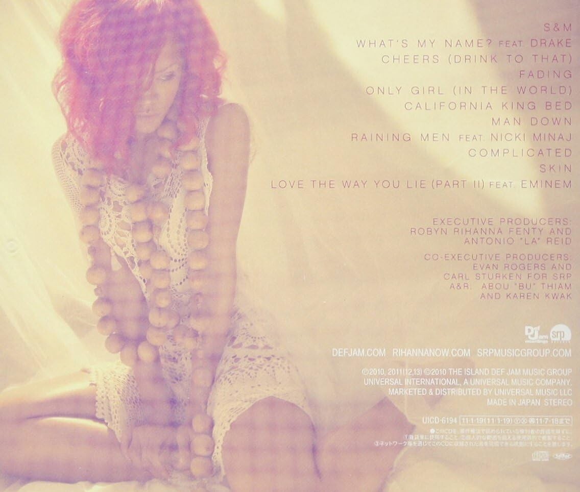 New Rihanna CD Loud 2 Bonus Tracks Feat. Eminem Japan OBI