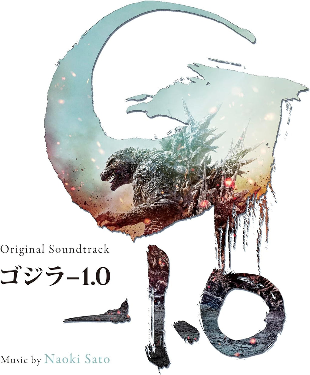Godzilla Minus One -1.0 Original Soundtrack CD Music by Naoki Sato NEW