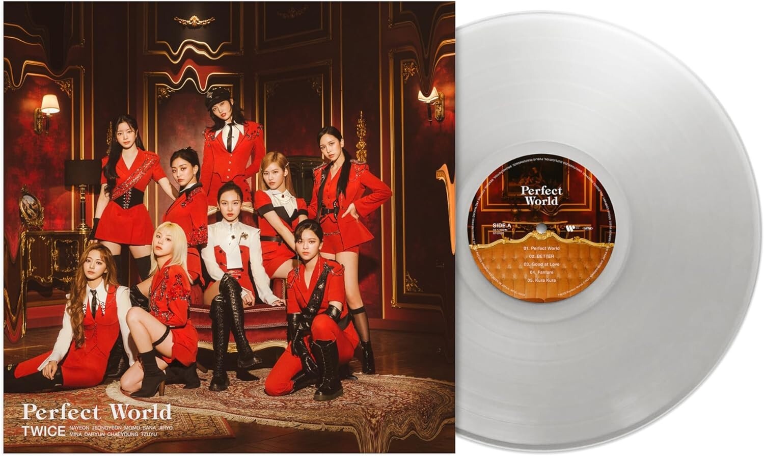 New LP TWICE/Perfect World WPJL10202