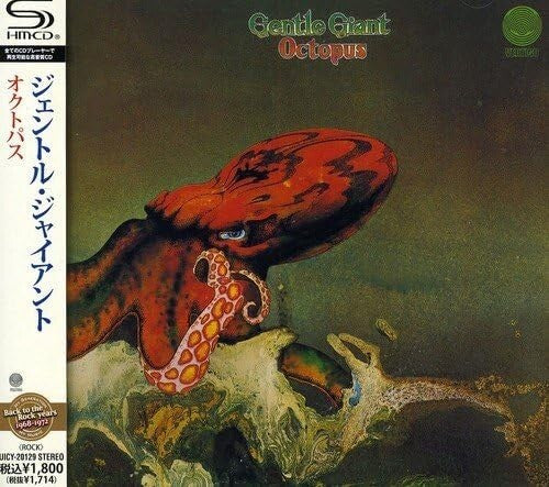 GENTLE GIANT-OCTOPUS-JAPAN SHM-CD From Japan NEW