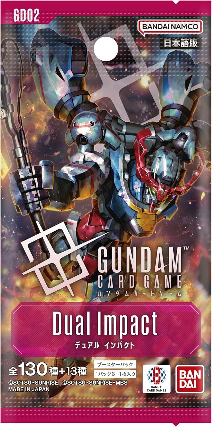 GUNDAM CARD GAME Dual Impact GD02 Sealed BOX in Japanese Bandai NEW