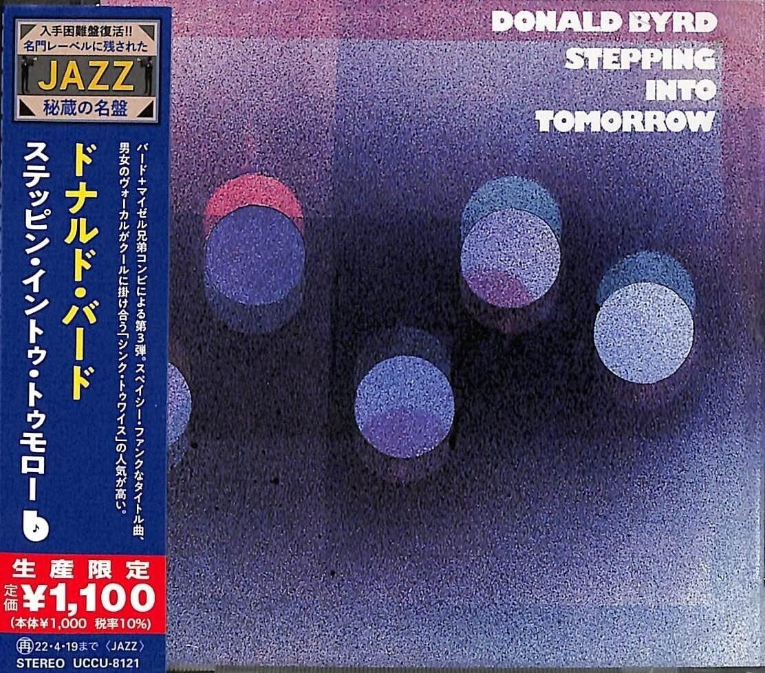 CD Donald Byrd Jazz Trumpet Stepping Into Tomorrow OBI JP