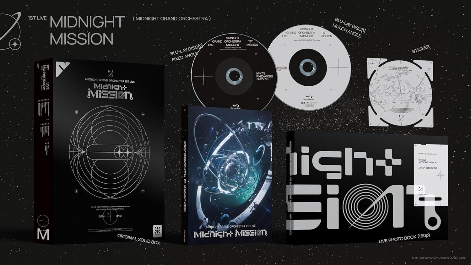 Blu-ray MIDNIGHT GRAND ORCHESTRA 1ST LIVE MIDNIGHT MISSION LIMITED EDITION