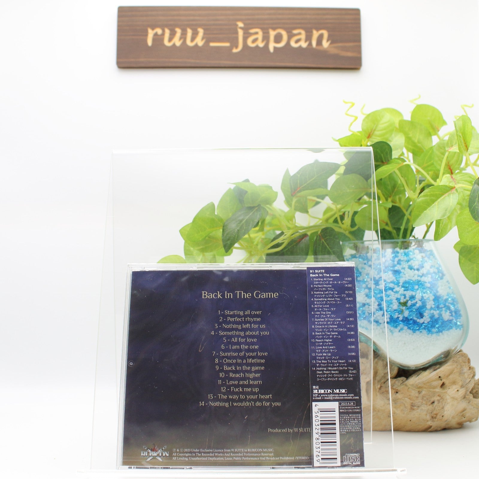 91SUITE BACK IN THE GAME  2023 JAPAN CD NEW