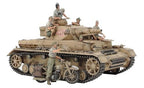 TAMIYA 1/35 German Tank Panzerkampfwagen IV Ausf.F & Motorcycle Set North New
