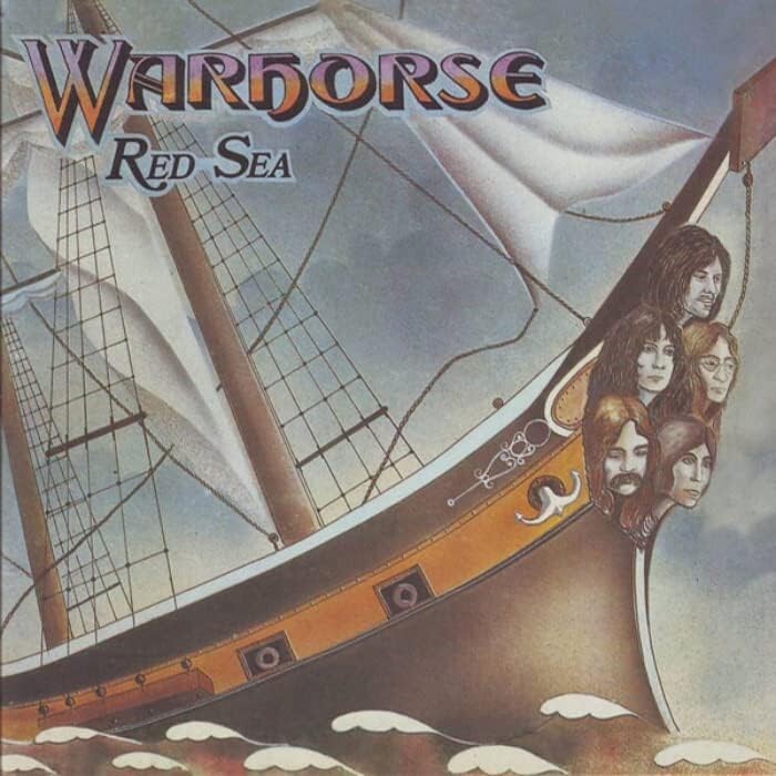New WARHORSE Red Sea with Bonus Tracks JAPAN MINI LP SHM CD