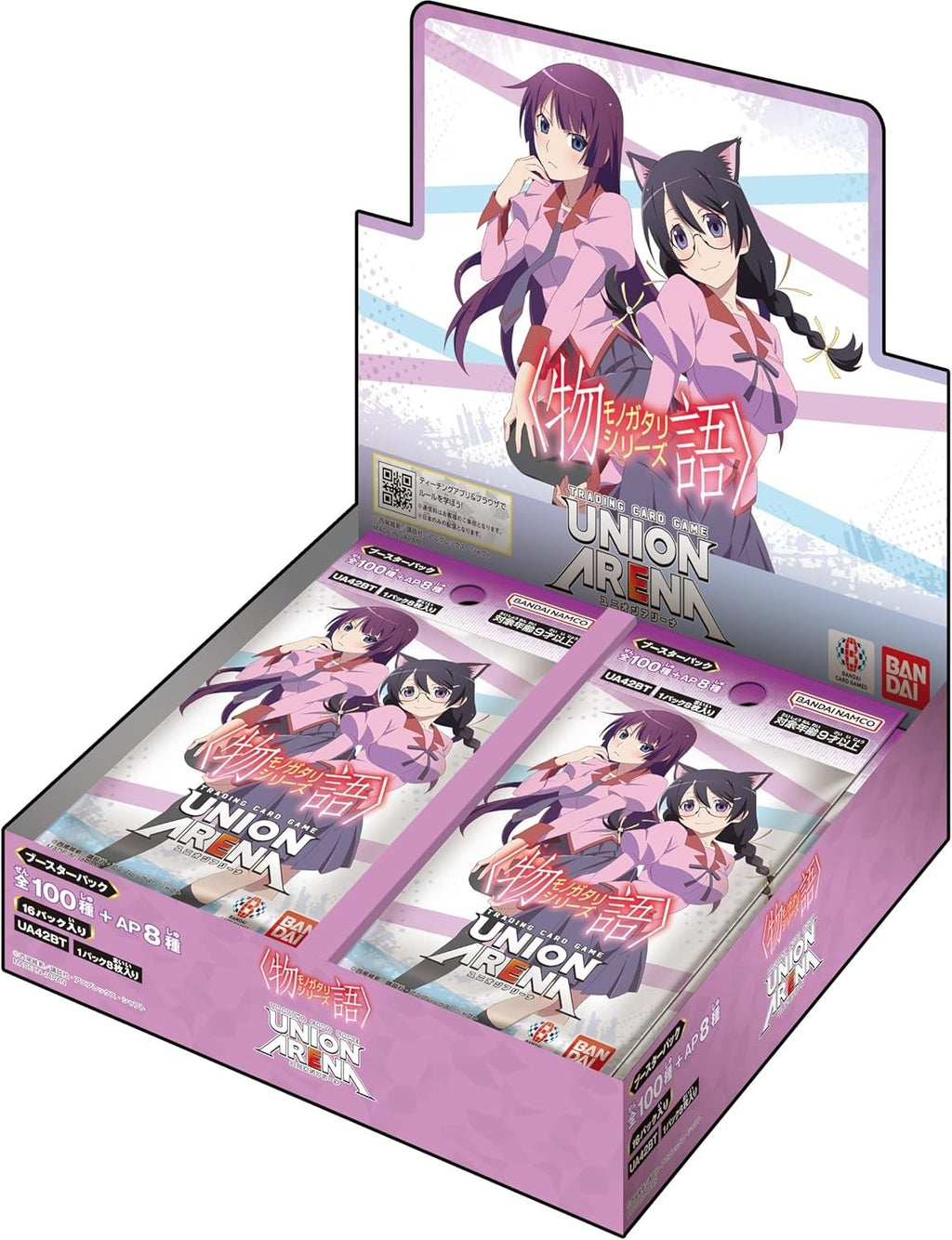BANDAI Union Arena Booster Pack (Monogatari) Series UA42BT (Box) 16 Packs NEW