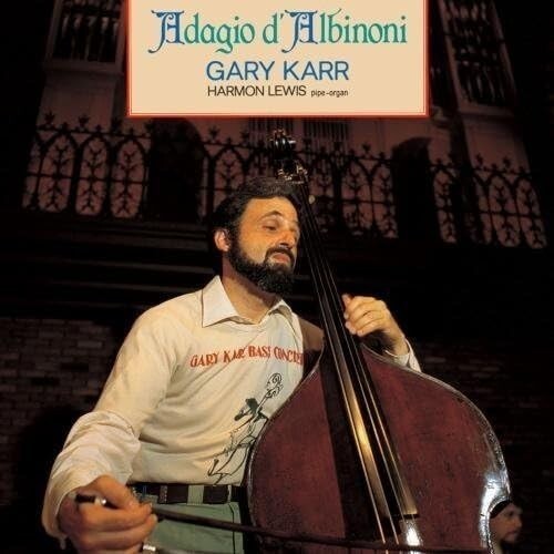 GARY KARR-ADAGIO DALBINONI-JAPAN CD New
