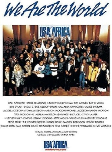 We Are The World DVD+CD (with 30th anniversary sticker) From Japan NEW