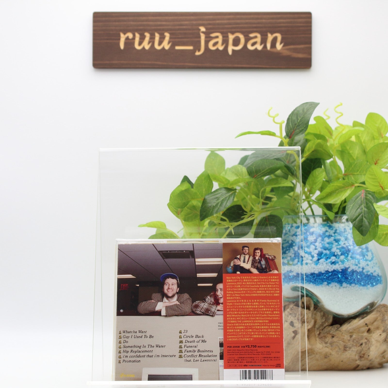 New Lawrence Family Business Japan Music CD