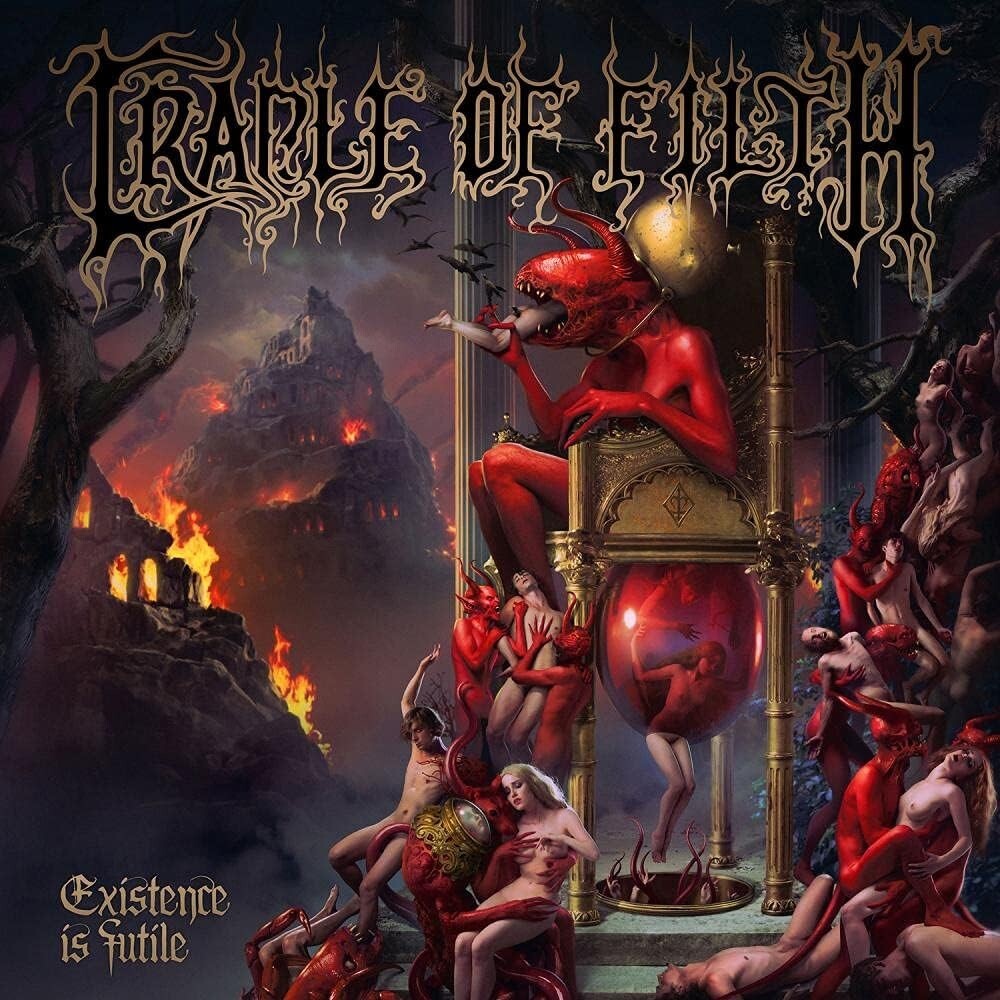 New CRADLE OF FILTH EXISTENCE IS FUTILE JAPAN CD