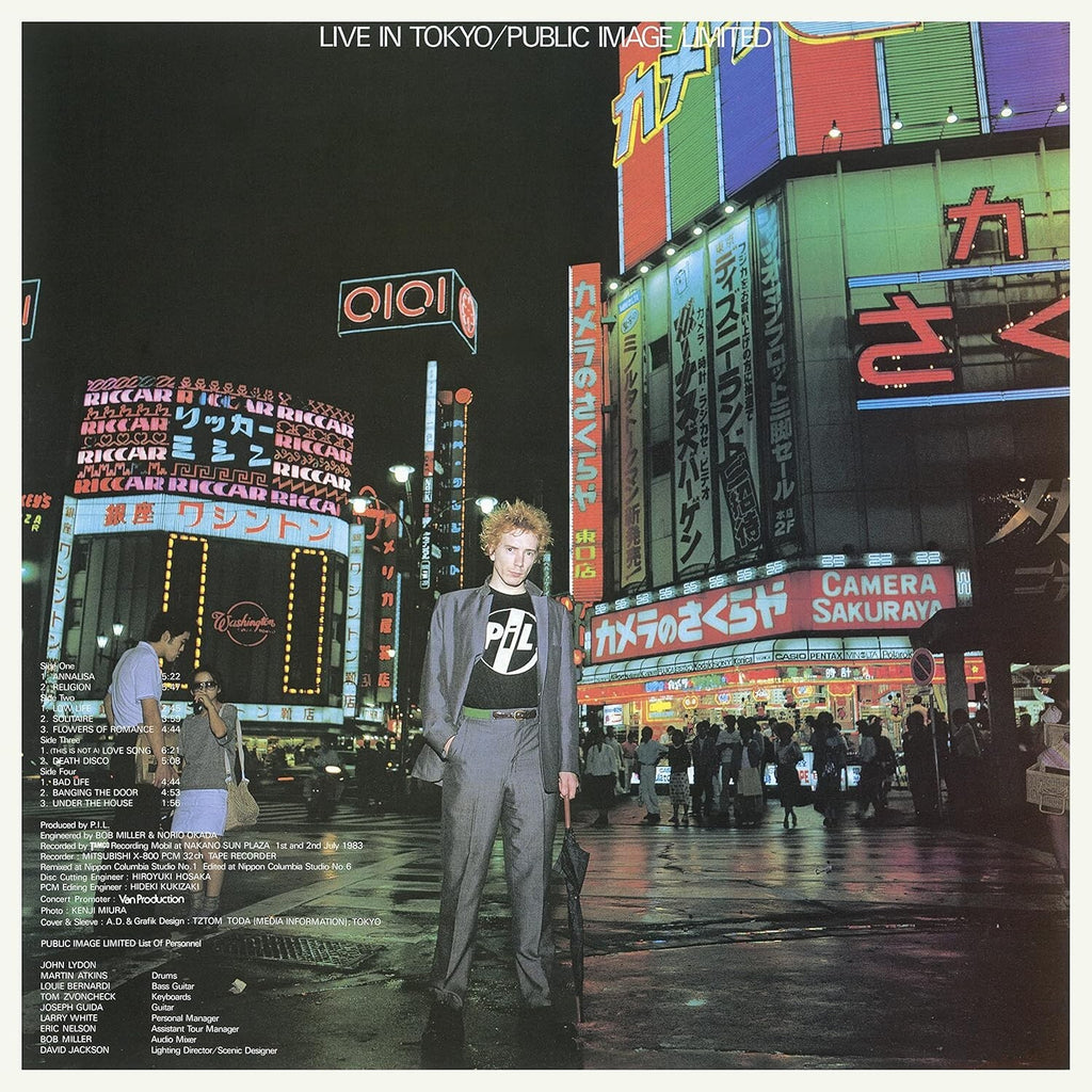 New PIL PUBLIC IMAGE LIMITED Live In Tokyo JAPAN SHM CD