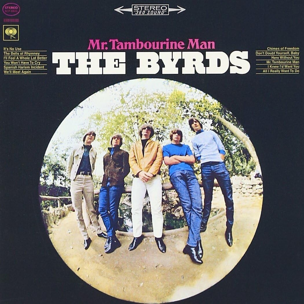 New The Byrds CD(BSCD2) Mr. Tambourine Man Japan OBI