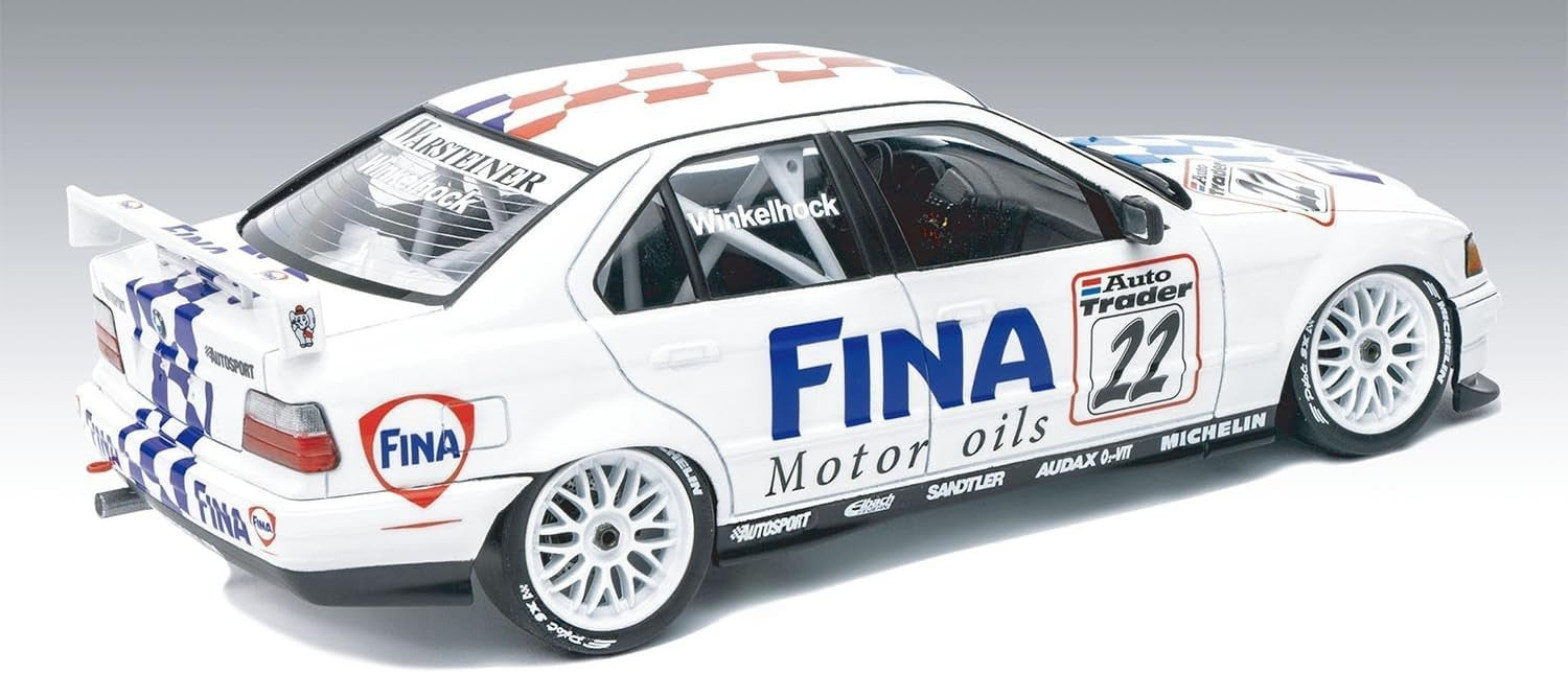 PLATS/BEEMAX 1/24 BMW 320i E36 1996 BTCC Browns Hatch Winner Plastic Model NEW