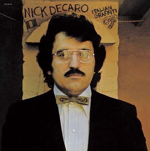 Nick DeCaro AOR CD (SHM-CD) Italian Graffiti OBI From Japan NEW
