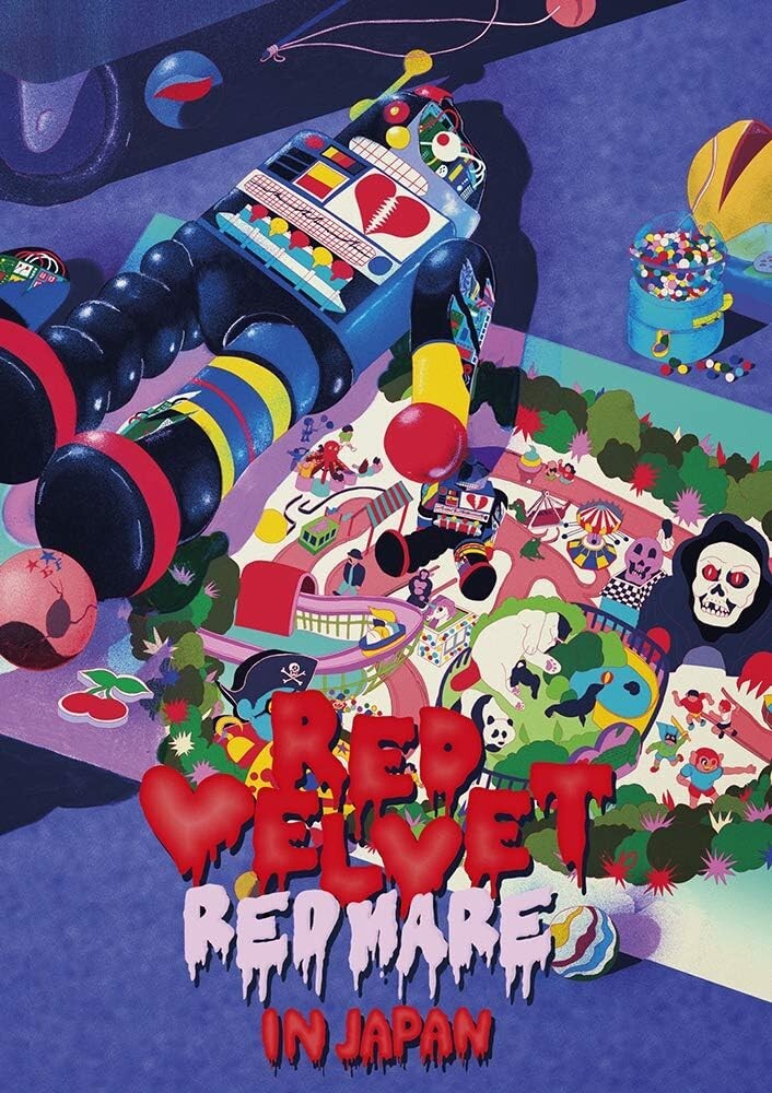 DVD Red Velvet 2nd Concert REDMARE in JAPAN 2 DVD+Bonus Video Japan
