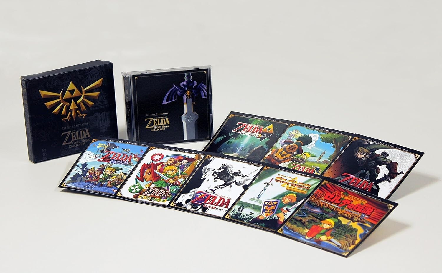 The Legend of Zelda Game Music Collection 2CD BOX OST 30th Anniversary Edition