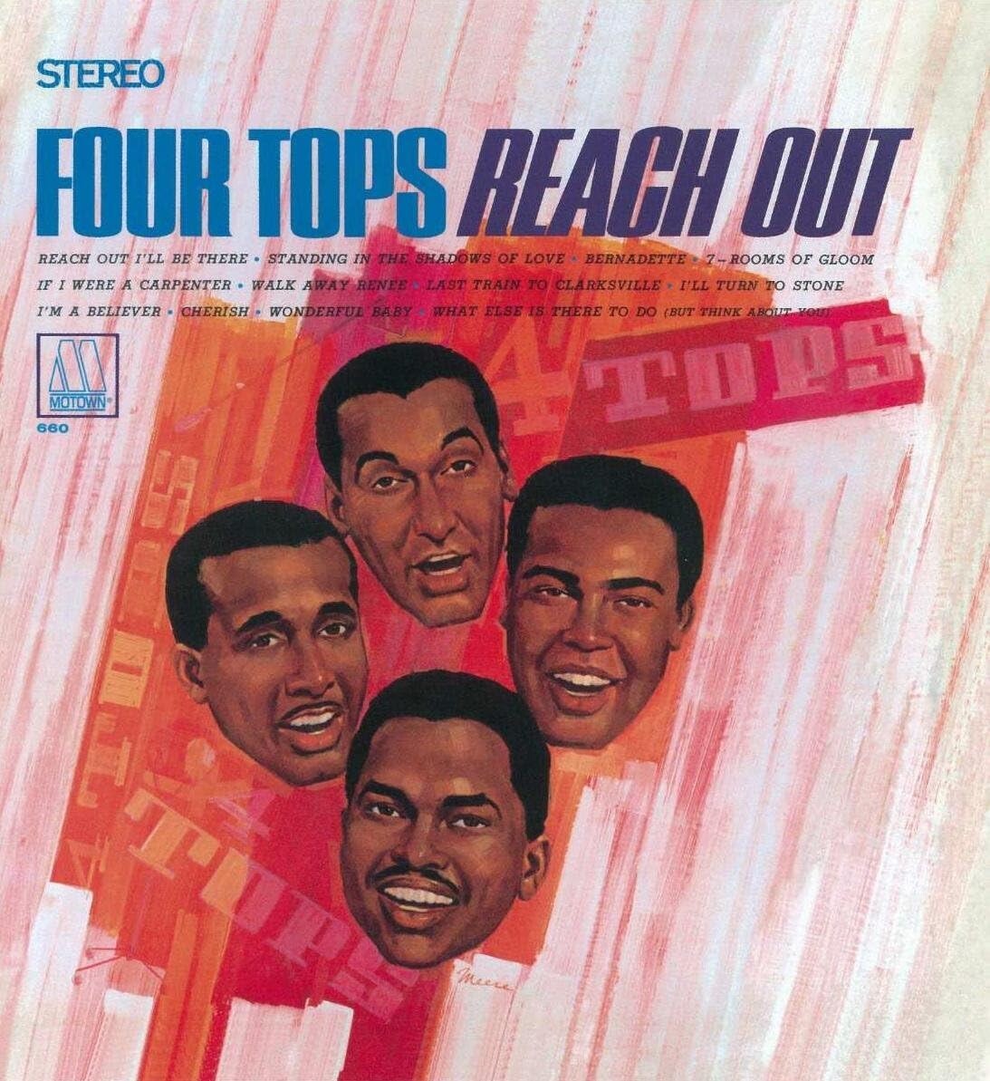 New Four Tops Soul CD Reach Out Japan OBI