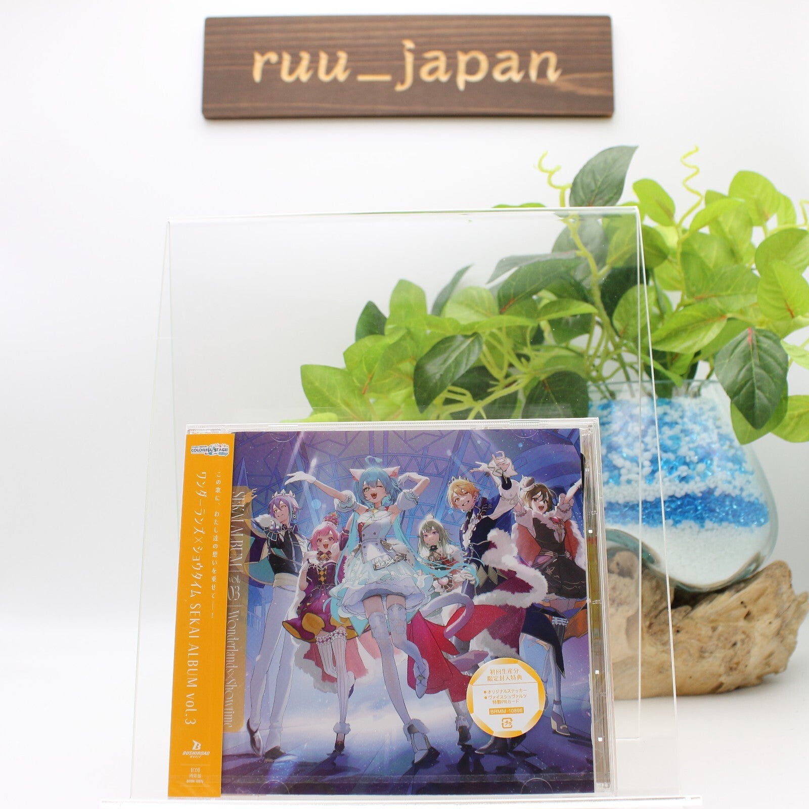 CD WONDERLANDS SHOWTIME SEKAI ALBUM VOL.3 REGULAR EDITION CD + STICKER