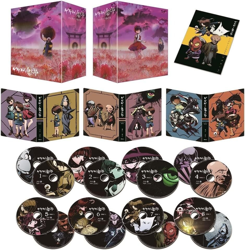 New Shigeru Mizuki 100th Anniversary GeGeGe no Kitaro 6th Complete Blu-ray BOX