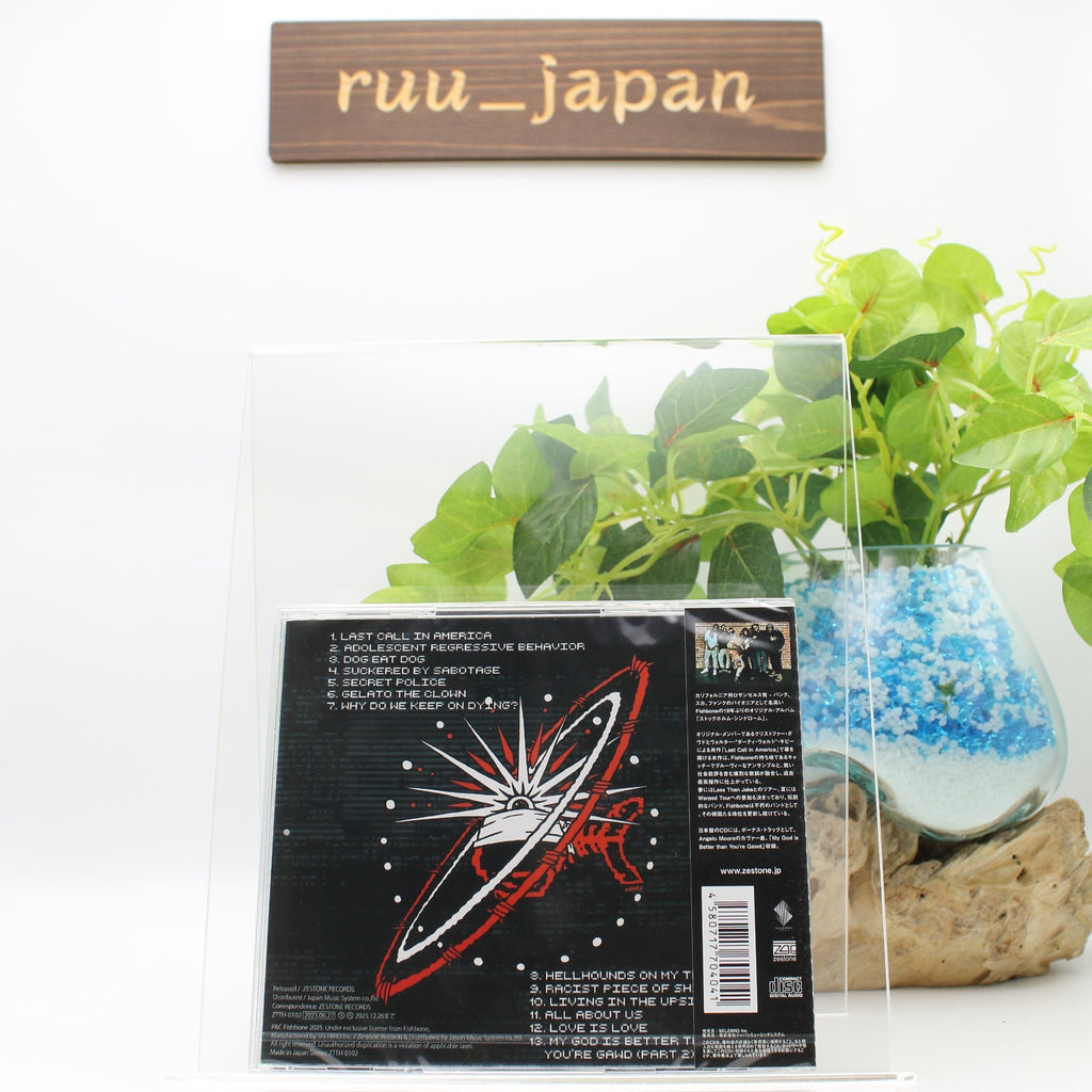 CD New Fishbone Stockholm Syndrome Japanese Edition Japan Music CD