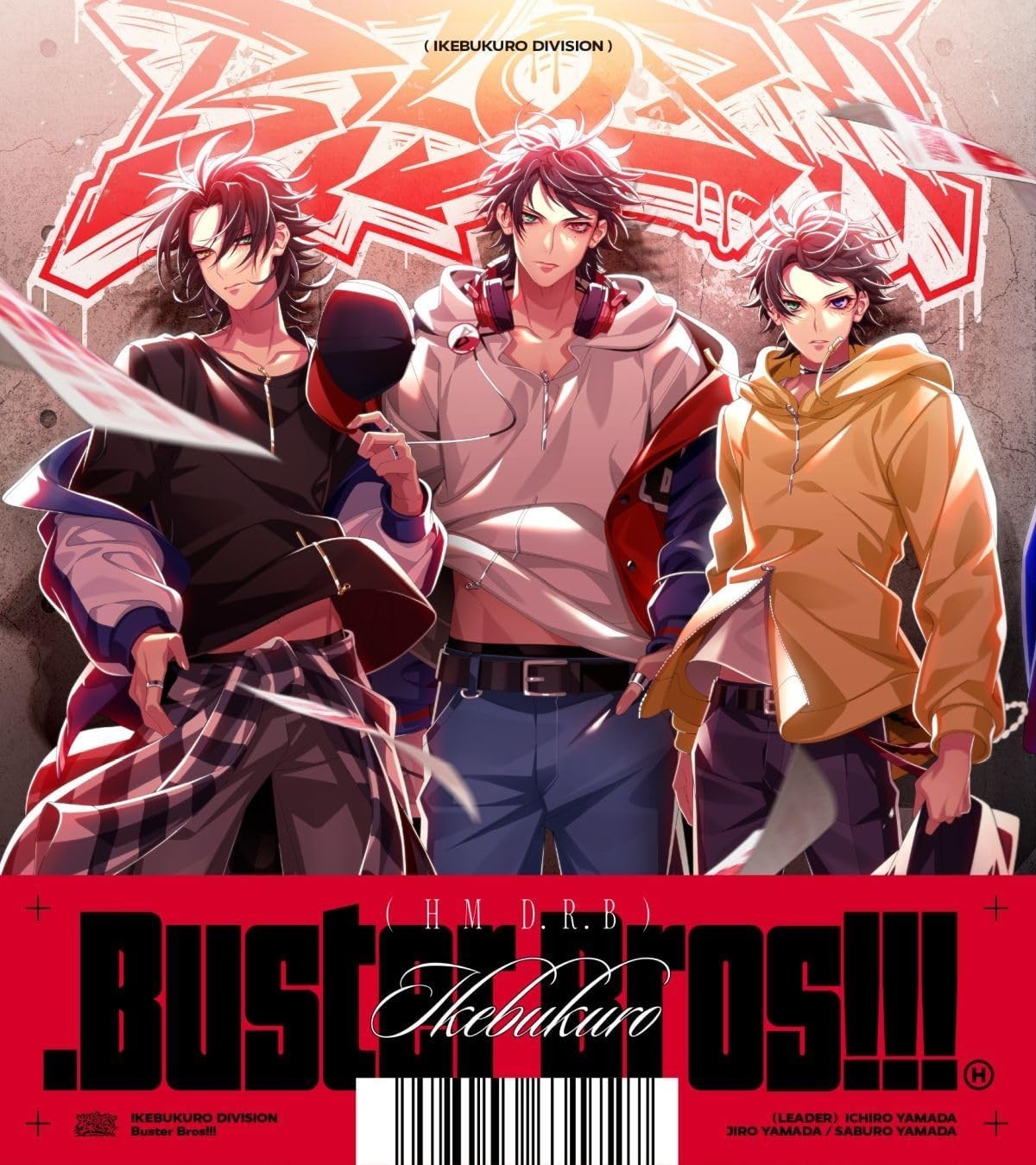 CD New Hypnosis Mic -Division Rap Battle- .Buster Bros!!! SINGLE-CD Japan