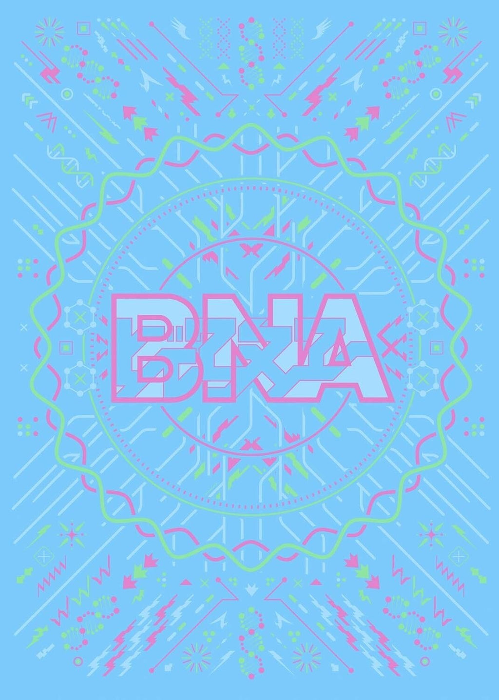 BNA Vol.3 First Limited Edition Blu-ray Booklet Design Note Post Card Japan New