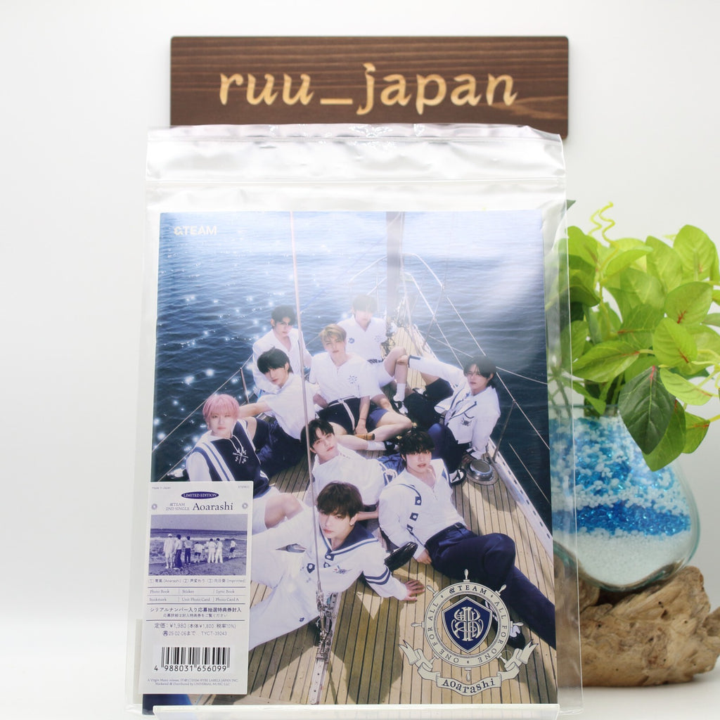 TEAM Aoarashi CD w/ PHOTOBOOK Limited Edition 2nd Single New