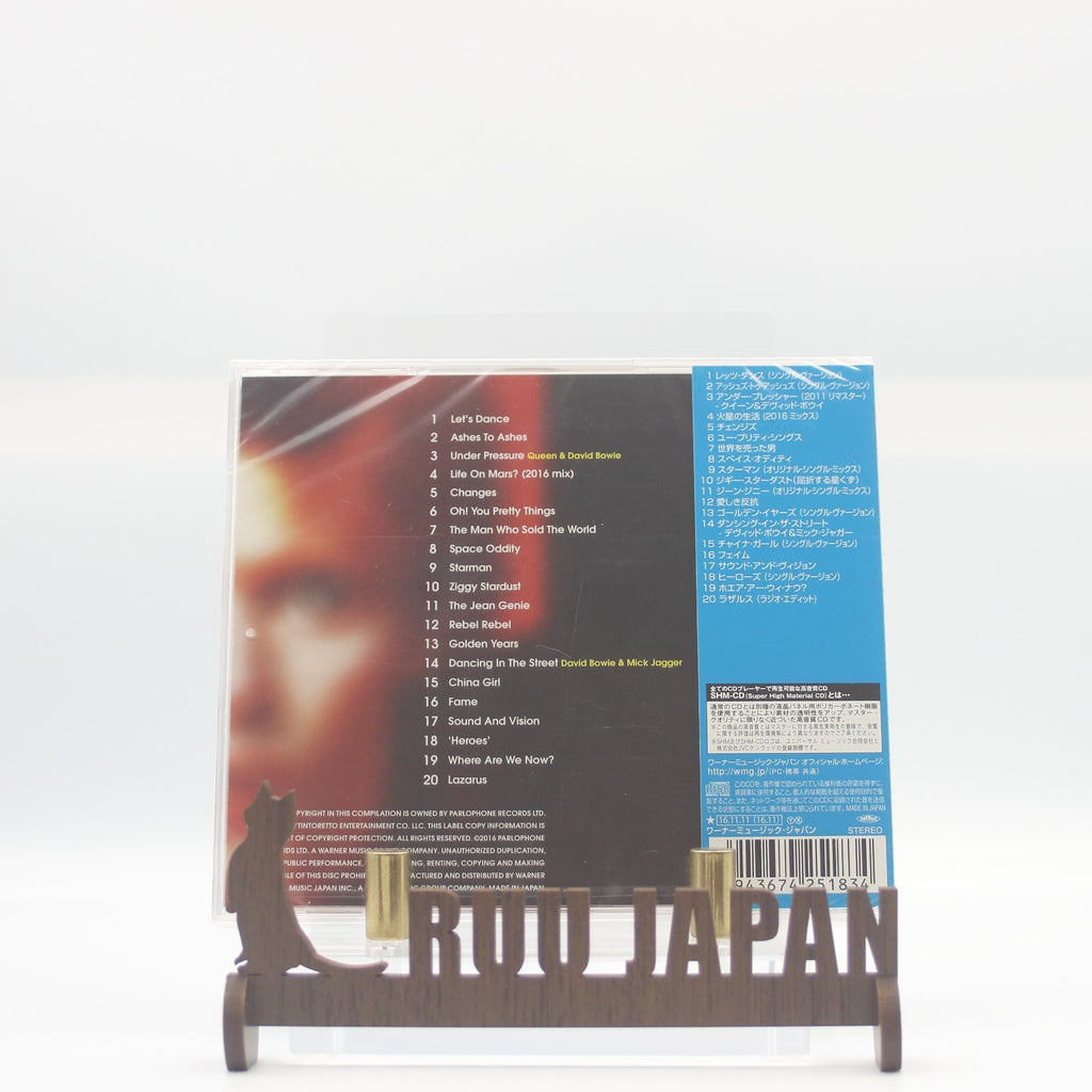 New 2016 DAVID BOWIE Legacy (Total 20 tracks) JAPAN SHM CD EDITION