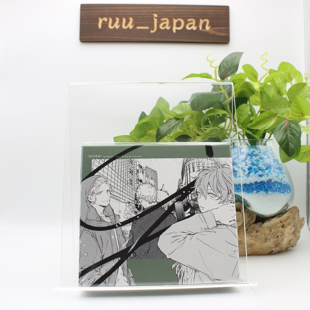 New GIVEN Movie Limited Edition DVD w/ Soundtrack CD Booklet Illustration Card