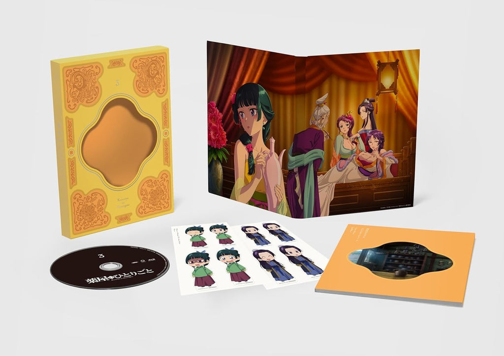 Blu-ray The Apothecary Diaries Vol. 3 First Limited Edition Booklet & Sticker