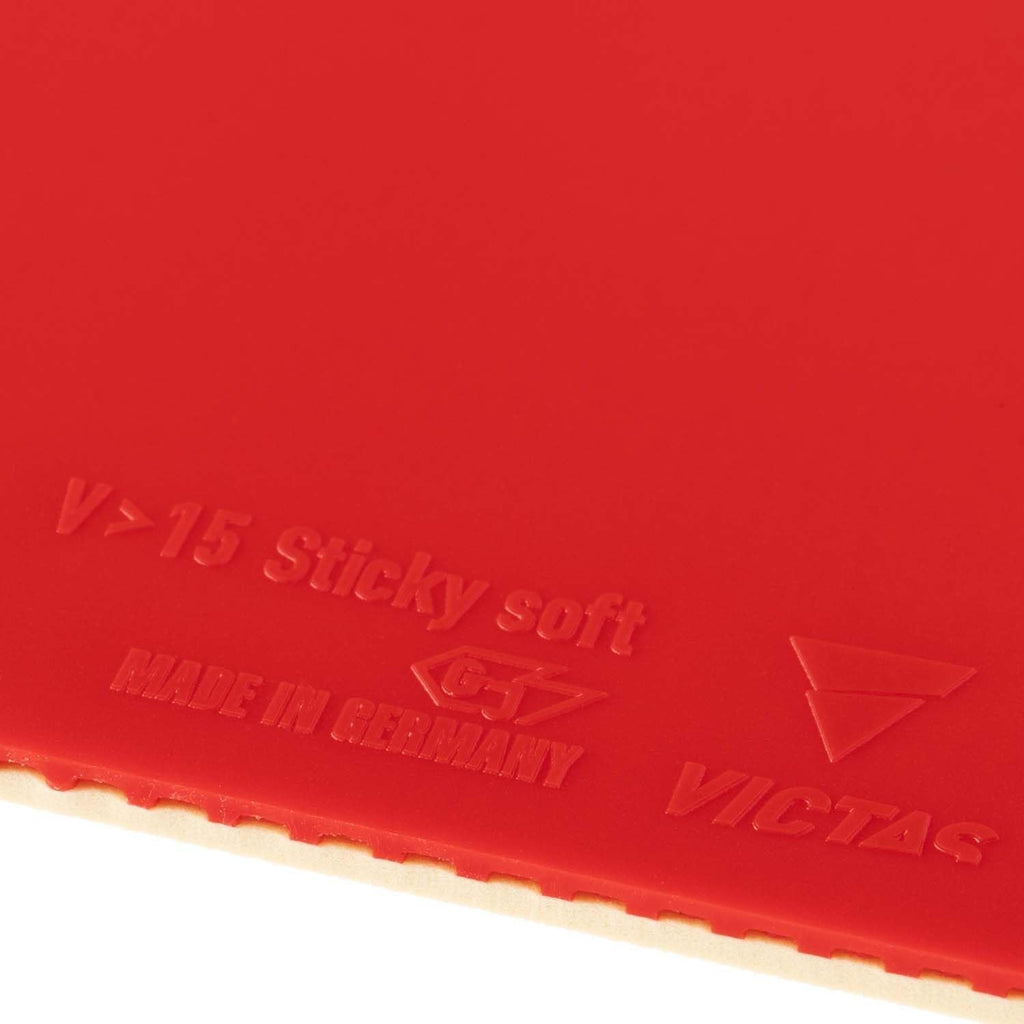 Victas Table Tennis Rubber V15 Sticky Soft Slightly Adhesive High Energy NEW