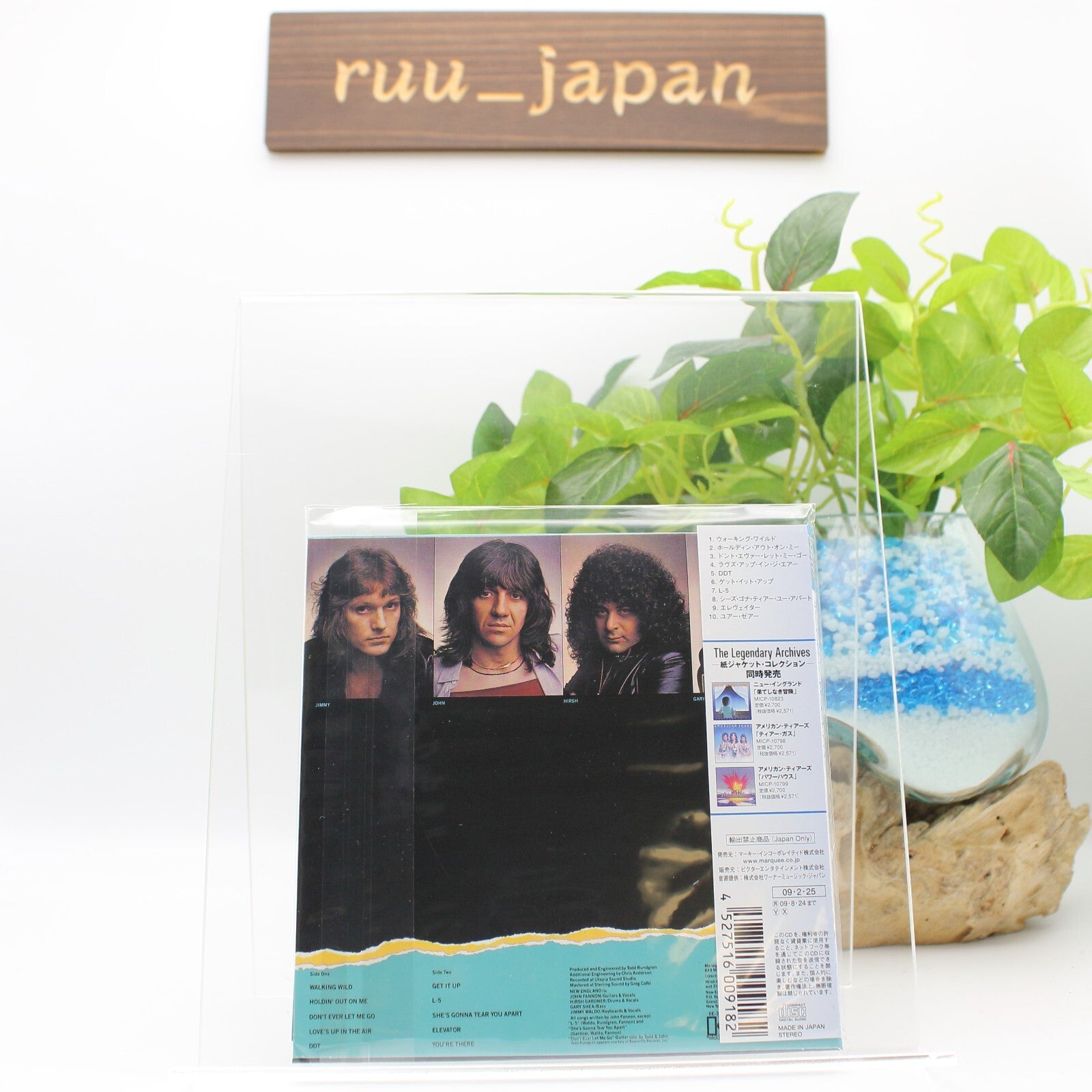 NEW ENGLAND Walking Wild JAPAN CD Kiss Alcatrazz Todd Rundgren U.S. Rock New