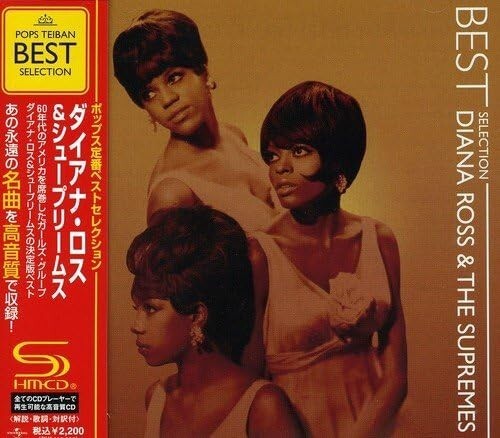 New Diana Ross And The Supremes CD(SHM-CD) Best Selection Japan OBI