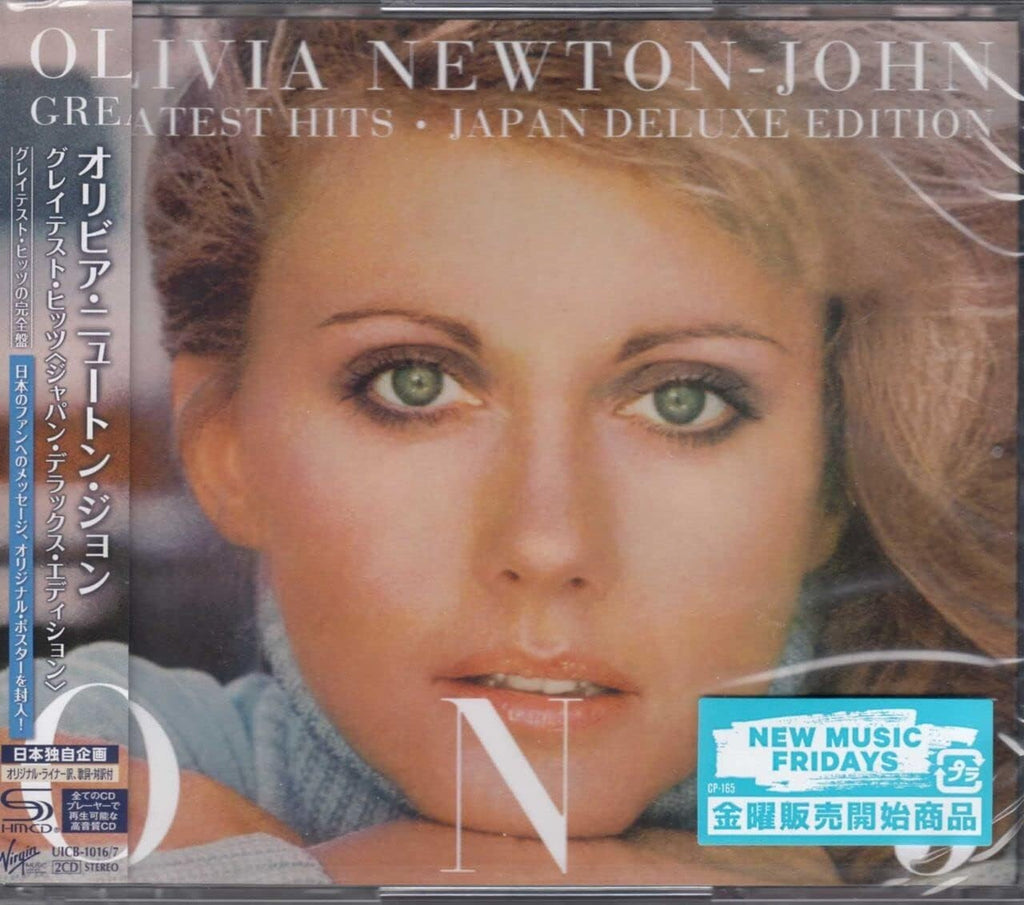 OLIVIA NEWTON-JOHN GREATEST HITS JAPAN 2 SHM CD DELUXE EDITION + POSTER 6WT NEW