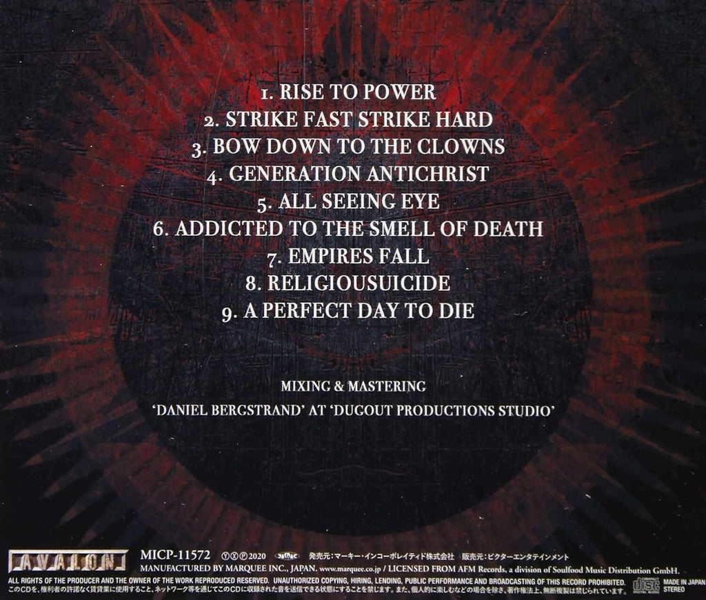 ONSLAUGHT Generation Antichrist Wrath Of The Gods U.K. Thrash Metal JAPAN CD