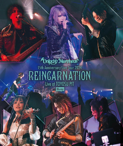 New Unlucky Morpheus 15th Anniv. Live Tour 2024 REINCARNATION TOYOSU PIT Blu-ray