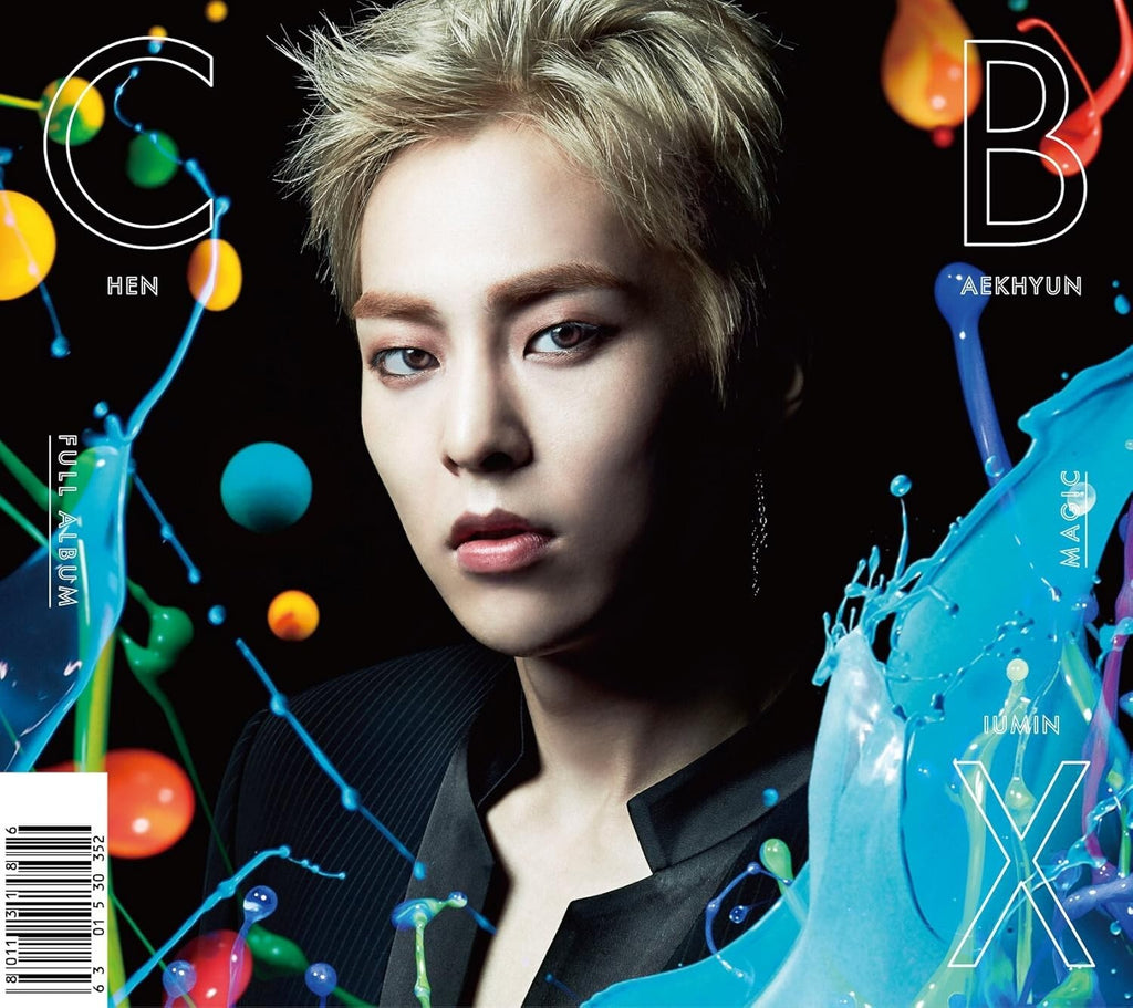 New EXO-CBX Japan 1st Full Album [MAGIC] (CD + Photobook + Card) XIUMIN ver.