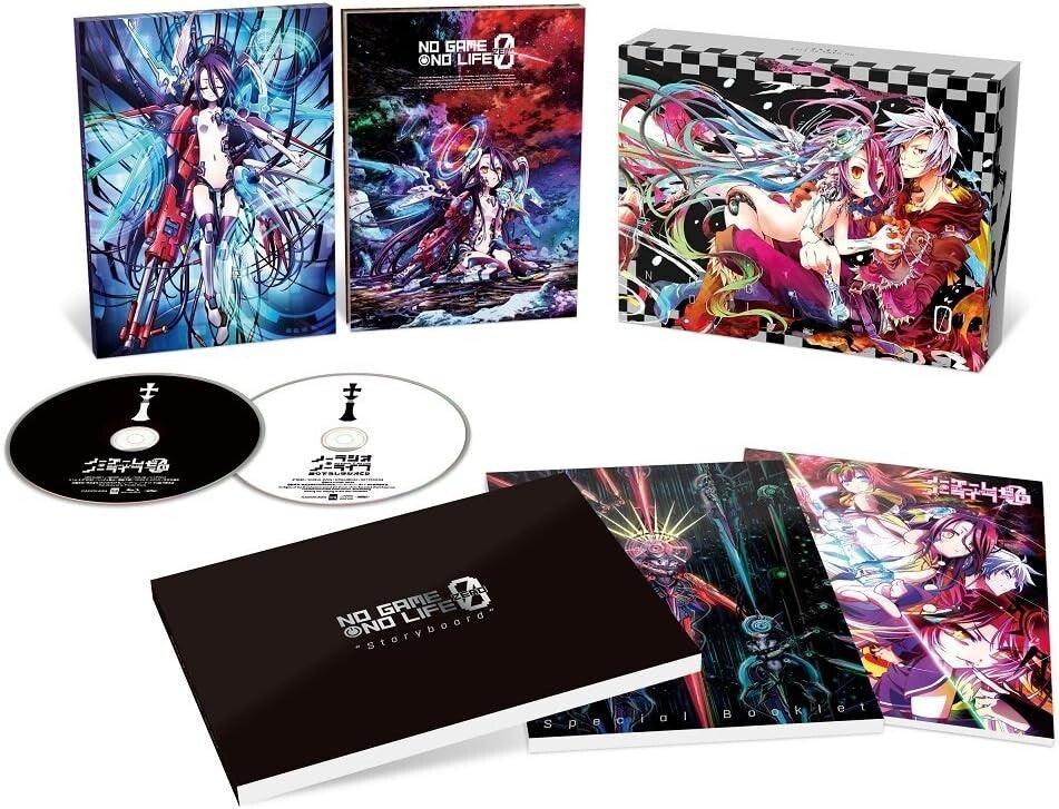 New Anime Movie No Game No Life Zero Blu-ray Box Limited Edition from Japan