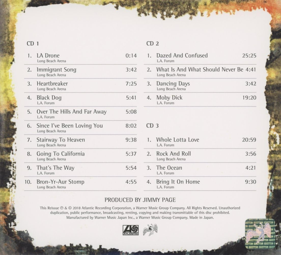 LED ZEPPELIN How The West Was Won (REMASTER EDITION) The Yardbirds JAPAN 3CD