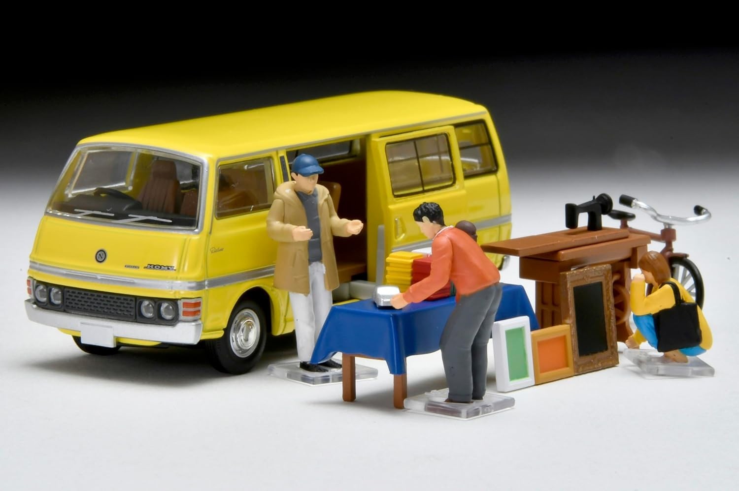 Tomytec Geocolle 64 # Car Snap 25a Flea Market ABS resin PVC NEW