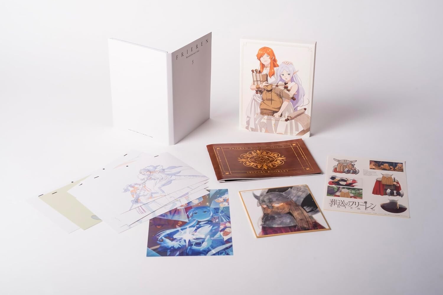 Frieren: Beyond Journeys End Vol.5 Limited Edition DVD Booklet Card Japan New